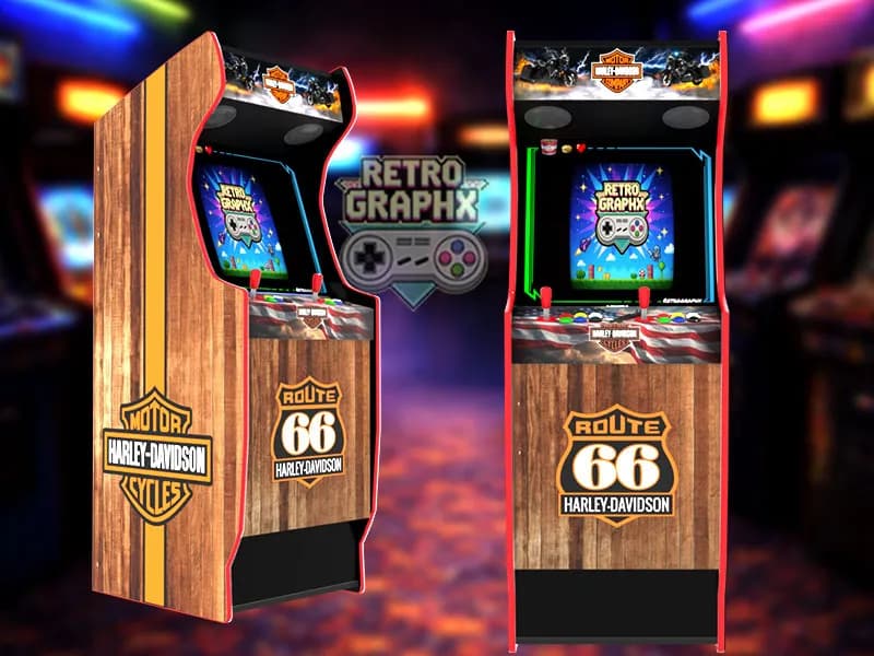 Harley davidson | Design Micro center complet | Fichiers digitaux PDF PSD