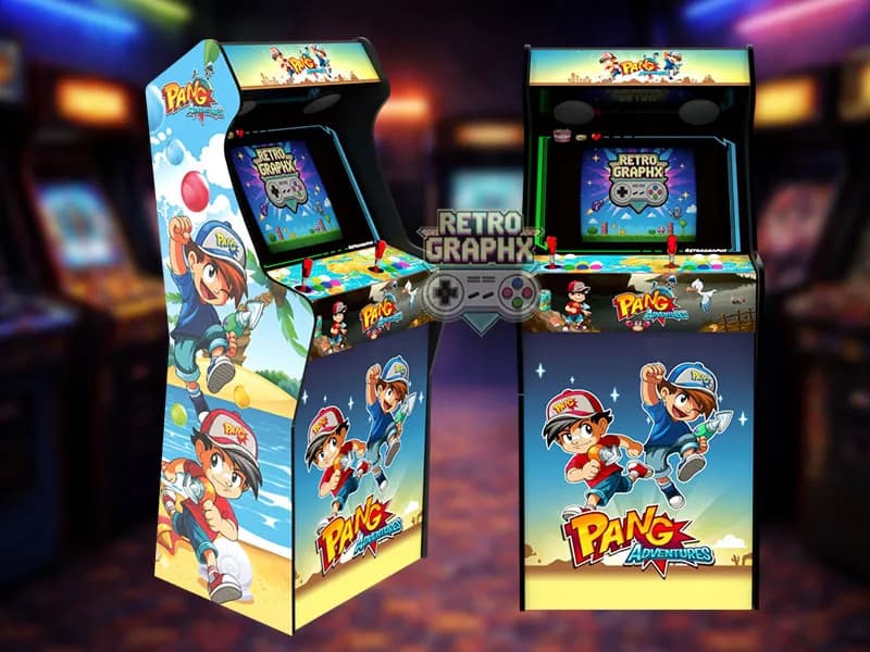 Pang adventures | Design Micro center complet | Fichiers digitaux PDF PSD